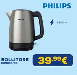 Euronics PHILIPS BOLLITORE HD9350/90 offerta