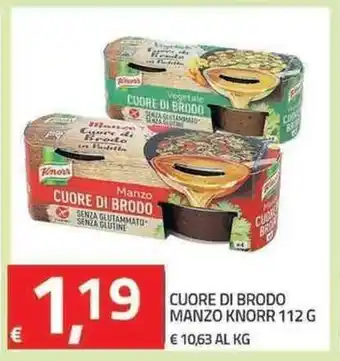 Knorr Cuare di Brodo Manzo 112g