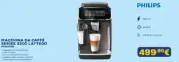 Euronics PHILIPS MACCHINA DA CAFFÈ SERIES 3300 LATTEGO EP3347/90 offerta
