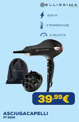 Euronics BELLISSIMA ASCIUGACAPELLI P7 3200 offerta