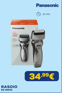Euronics Panasonic RASOIO ES-RW33 offerta