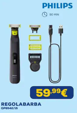 Euronics PHILIPS REGOLABARBA QP6542/15 offerta