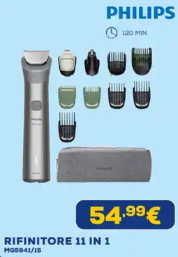 Euronics PHILIPS RIFINITORE 11 IN 1 MG5941/15 offerta