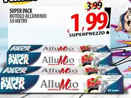 Il Genio Supermercato Super pack rotolo alluminio 50 metri offerta