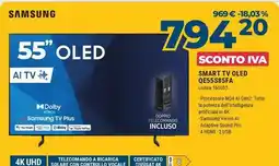 Sinergy SAMSUNG SMART TV OLED QE55S85FA offerta