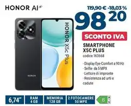 Sinergy HONOR AI SMARTPHONE X5C PLUS offerta