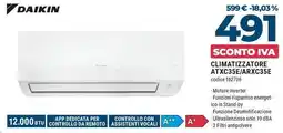 Sinergy DAIKIN CLIMATIZZATORE ATXC35E/ARXC35E offerta