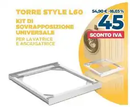 Sinergy Meliconi torre style L60 offerta