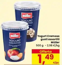 Despar Yogurt Cremoso Müller offerta