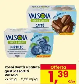 Despar Yosoi Bontà e Salute Valsoia offerta
