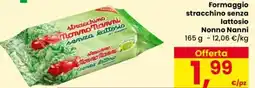 Despar Formaggio stracchino senza lattosio Nonno Nanni offerta