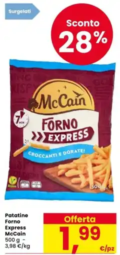 Despar Patatine Forno Express McCain offerta