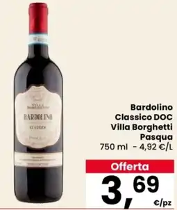 Despar Bardolino Classico DOC Villa Borghetti Pasqua offerta