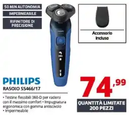 Comet PHILIPS RASOIO S5466/17 offerta