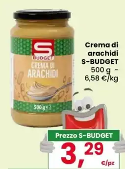 Despar Crema di arachidi S-BUDGET offerta
