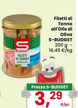 Despar Filetti di Tonno all'Olio di Oliva S-BUDGET offerta