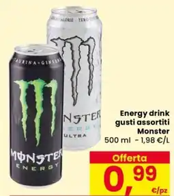Despar Energy drink Monster offerta