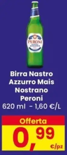 Despar Birra Nastro Azzurro Mais Nostrano Peroni offerta