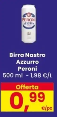 Despar Birra Nastro Azzurro Peroni offerta