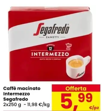 Despar Caffè macinato Intermezzo Segafredo offerta