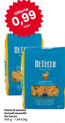 Despar Pasta di semola De Cecco offerta