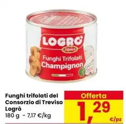 Despar Funghi trifolati del Consorzio di Treviso Logrò offerta