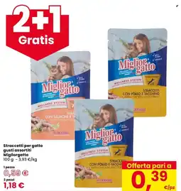 Despar Straccetti per gatto Migliorgatto offerta