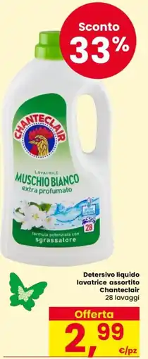 Despar Detersivo liquido lavatrice Chanteclair offerta