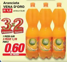 Prix Quality Aranciata VENA D'ORO offerta