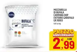 Ard Discount Mozzarella di bufala campana dop fattorie GAROFALO offerta