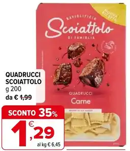 Iperal Quadrucci scoiattolo offerta
