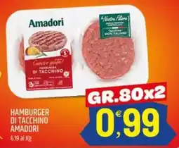 Ard Discount Hamburger di tacchino AMADORI offerta
