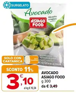 Iperal Avocado ASIAGO FOOD offerta