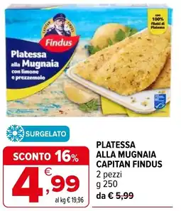 Iperal Platessa alla mugnaia CAPITAN FINDUS offerta