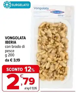 Iperal Vongolata iberia con brodo di pesce offerta