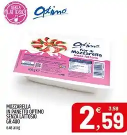 Ard Discount Mozzarella in panetto optimo senza lattosio offerta