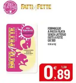 Ard Discount Formaggio a pasta filata senza lattosio fatti a fette offerta