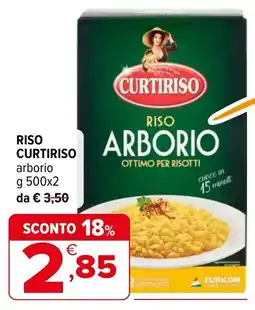 Iperal Riso curtiriso arborio offerta