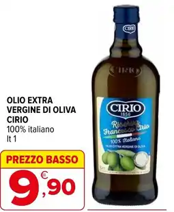 Iperal Olio extra vergine di oliva CIRIO offerta