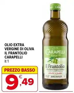 Iperal Olio extra vergine di oliva il frantolio CARAPELLI offerta