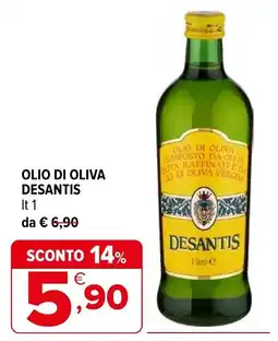 Iperal Olio di oliva DESANTIS offerta