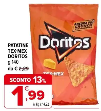 Iperal Patatine tex-mex DORITOS offerta