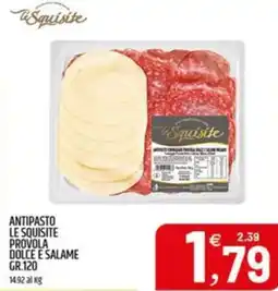 Ard Discount Antipasto le squisite provola dolce e salame offerta