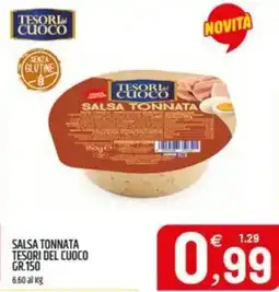 Ard Discount Salsa tonnata TESORI DEL CUOCO offerta