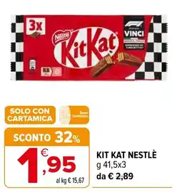 Iperal Kit kat NESTLÈ offerta