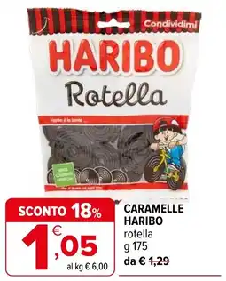 Iperal Caramelle haribo rotella offerta