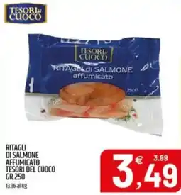 Ard Discount Ritagli di salmone affumicato TESORI DEL CUOCO offerta