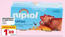 Iperal Omogeneizzato di carne nipiol manzo offerta