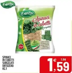 Ard Discount Spinaci in cubetti surgelati ORTOZERO offerta