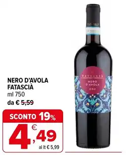 Iperal Nero d'avola fatascià offerta
